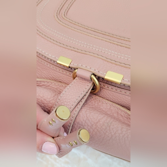 Chloé Marcie Double Carry Leather Bag – Dusty Rose January 2016 - Picture 7 of 16